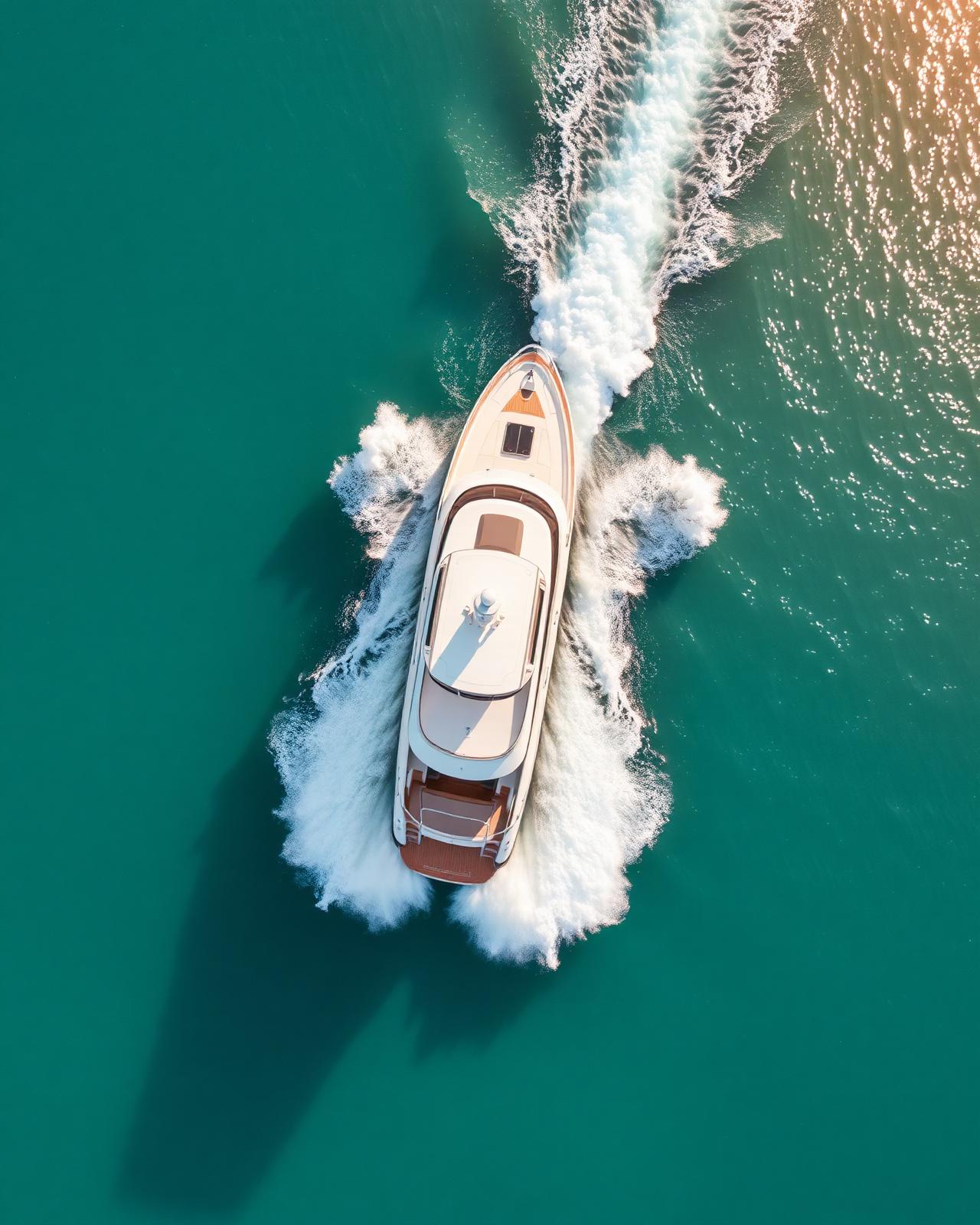 Luxury yacht