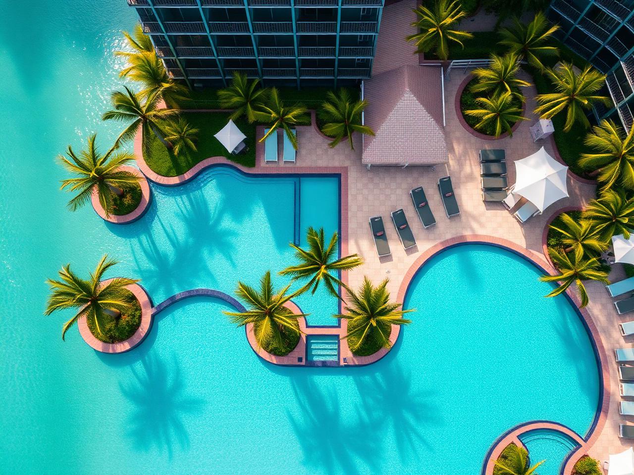 Resort pools